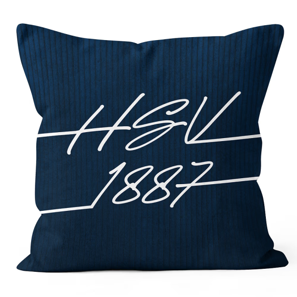 Hamburger SV HSV Kissen Kord ca. 45 x 45 cm